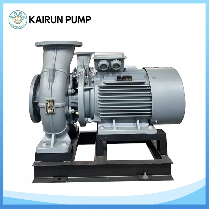 Horisontell inline centrifugalpump